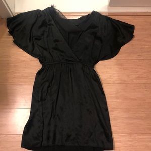See By Chloe size 38/US 2 short black silk dress